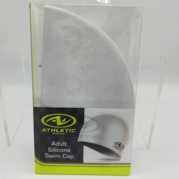 Athletic Works Swim Athletic Works Adult Size White Silicone Swim